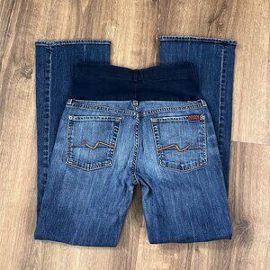 Citizens Of Humanity Dark Blue Boot Cut Jeans